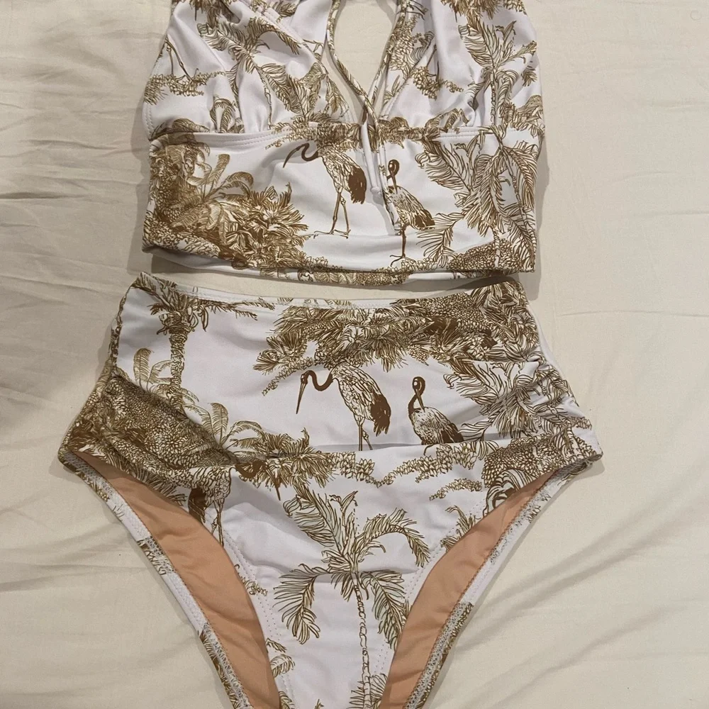 Rio Tropical Print Bikini Set - Picture 3 of 8